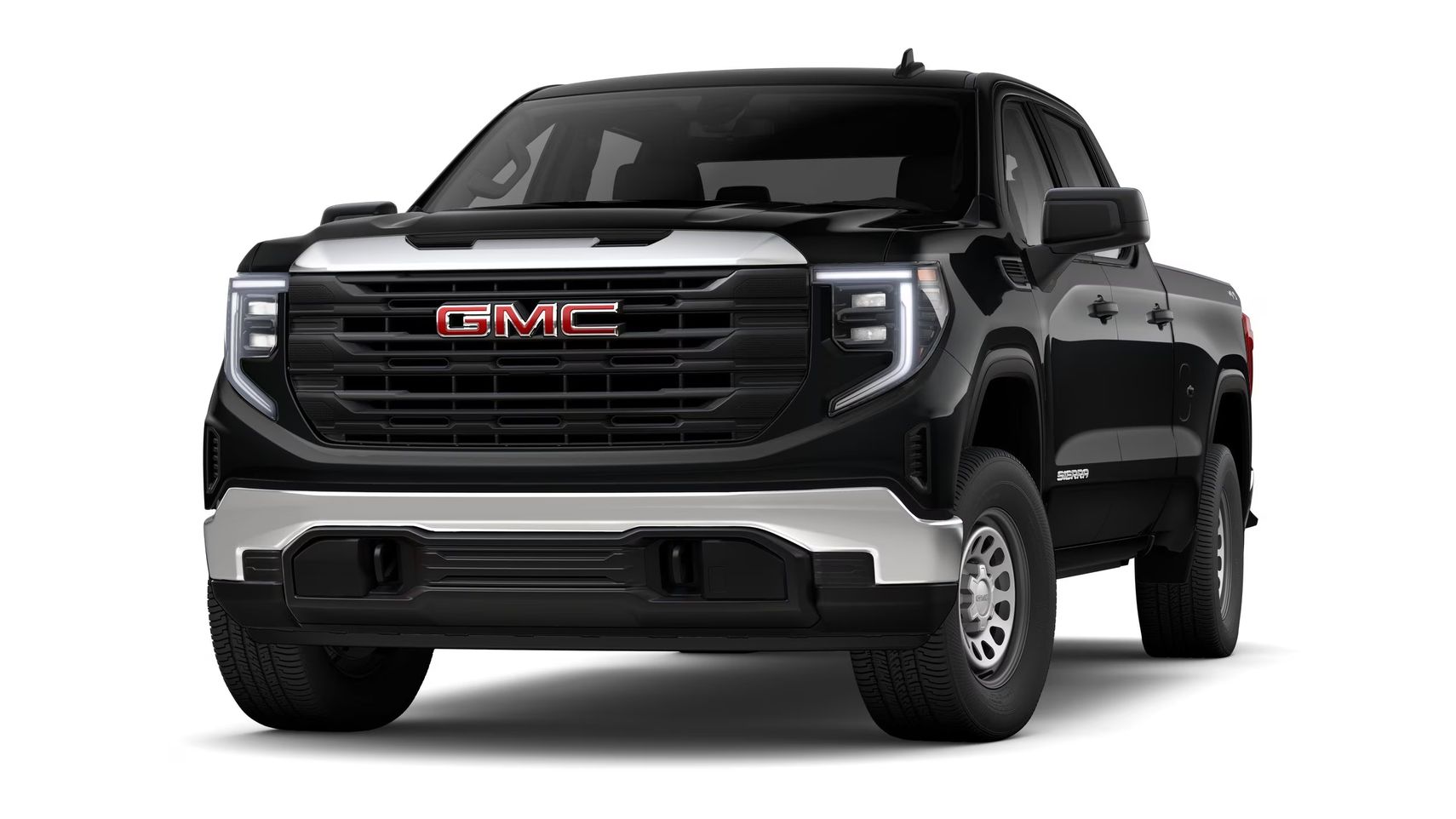 GMC Sierra 1500 Pro 2024 2.7 L4 TurboMax™ AFM Бензин 8 ст. АКПП Полный Двойная кабина/Стандартный кузов 