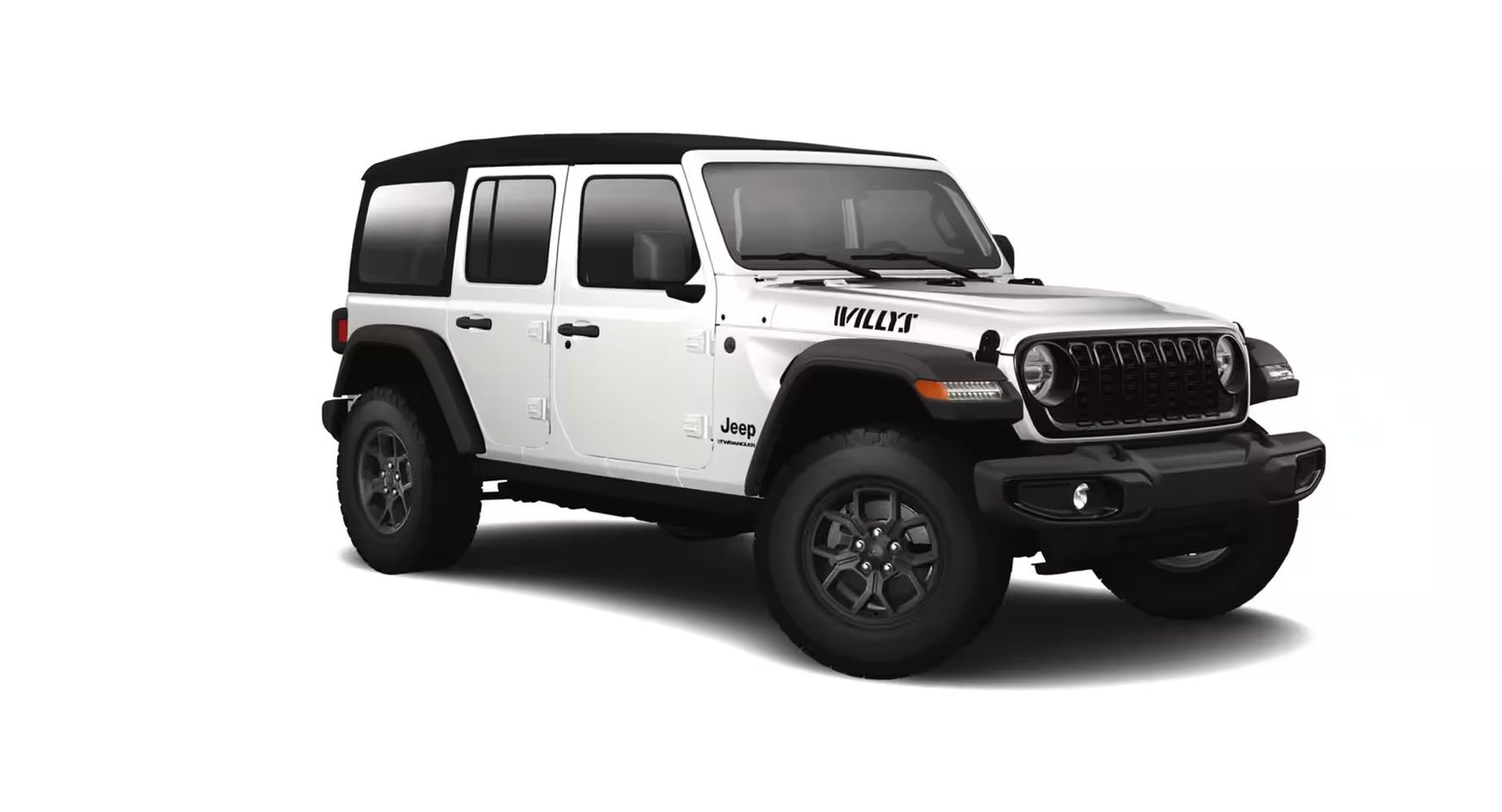 Jeep Wrangler Willys 2024 3.6 V6 VVT Pentastar® eTorque Бензин 6 ст. МКПП Полный  
