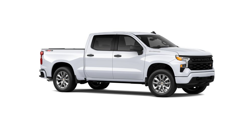 Chevrolet Silverado 1500 Custom 2025 2.7 L4 TurboMax™ AFM Бензин 8 ст. АКПП Полный Двойная кабина/Короткий кузов 