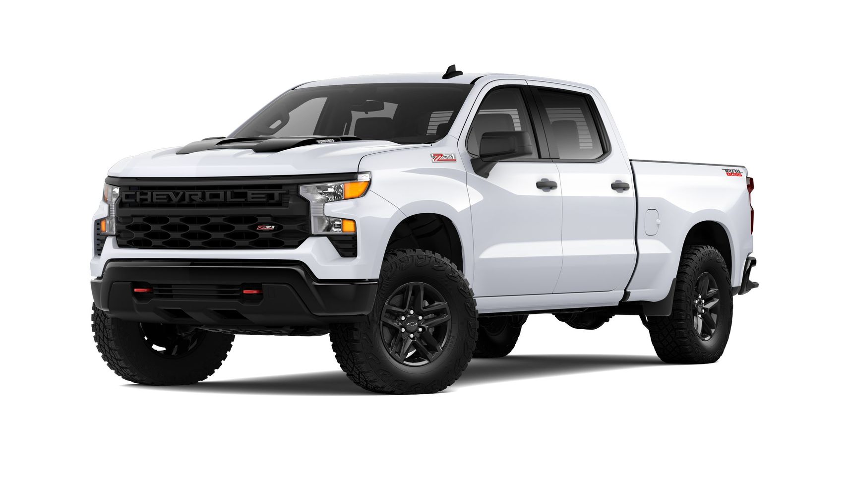 Chevrolet Silverado 1500 Custom Trail Boss 2025 5.3 V8 EcoTec3 DFM Бензин 10 ст АКПП Полный Двойная кабина/Стандартный кузов 