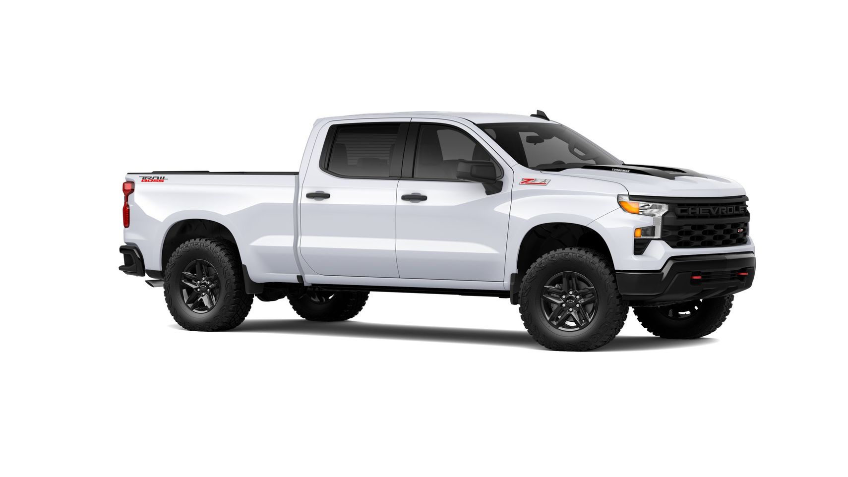 Chevrolet Silverado 1500 Custom Trail Boss 2025 5.3 V8 EcoTec3 DFM Бензин 10 ст АКПП Полный Двойная кабина/Стандартный кузов 