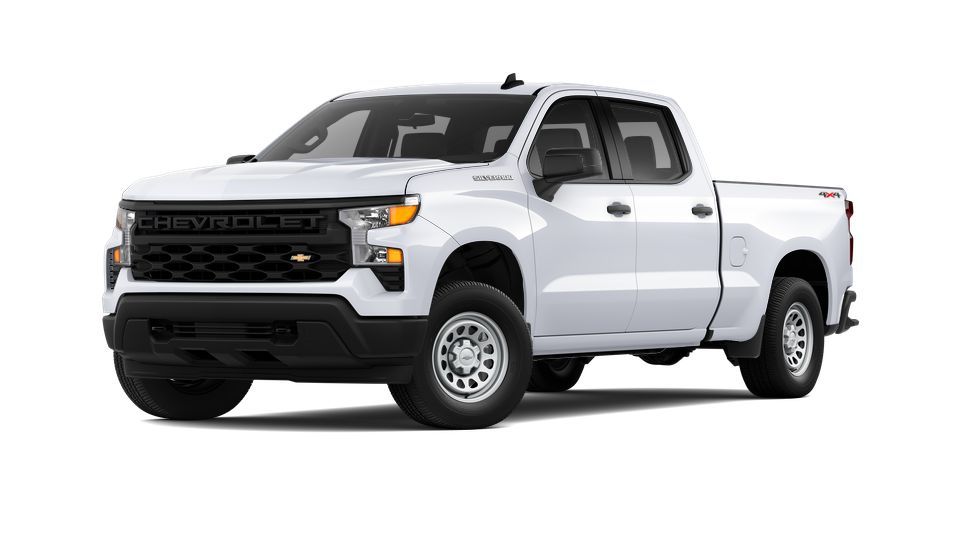 Chevrolet Silverado 1500 WT 2025 5.3 V8 EcoTec3 DFM Бензин 10 ст АКПП Задний Двойная кабина/Стандартный кузов 
