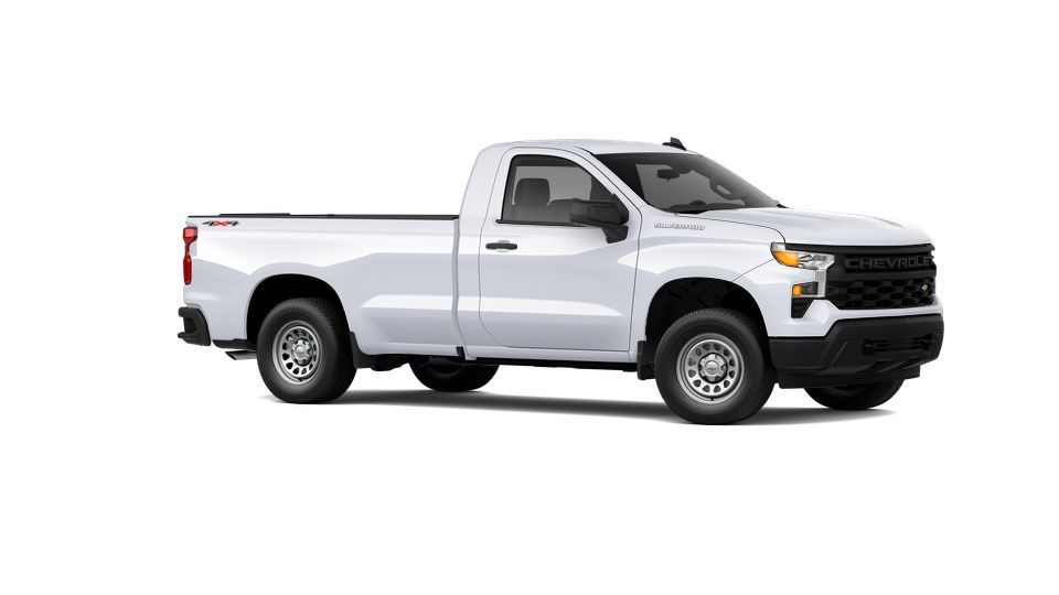 Chevrolet Silverado 1500 WT 2025 2.7 L4 TurboMax™ AFM Бензин 8 ст. АКПП Задний Одинарная кабина/Длинный кузов 