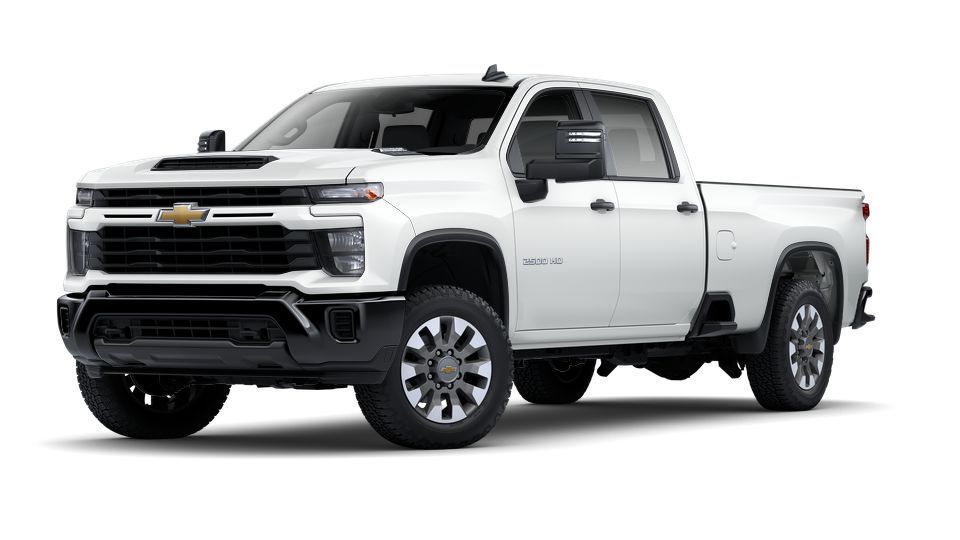Chevrolet Silverado 2500 HD Custom 2025 6.6 V8 Duramax® Turbo Diesel Дизель 10 ст АКПП Задний Двойная кабина/Длинный кузов 