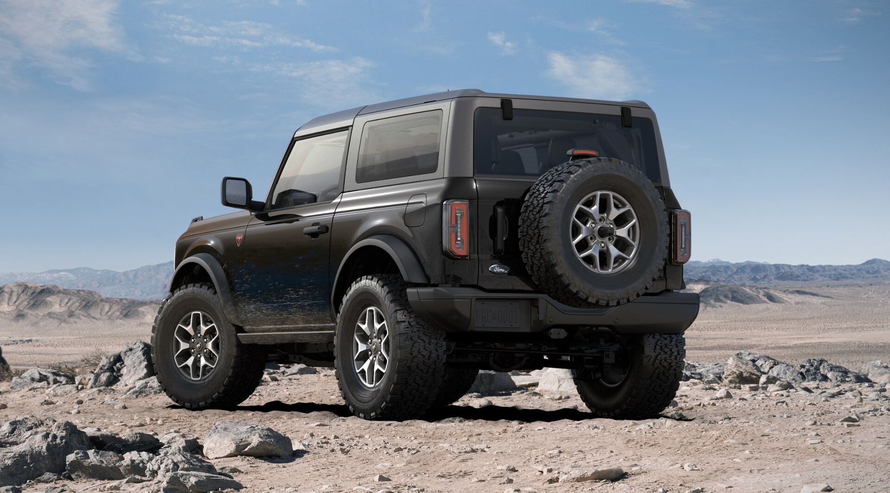 Ford Bronco Badlands™ (двухдверная кабина) 2025 2.3 L4 Ti-VCT EcoBoost® Бензин 7 ст. МКПП Полный  