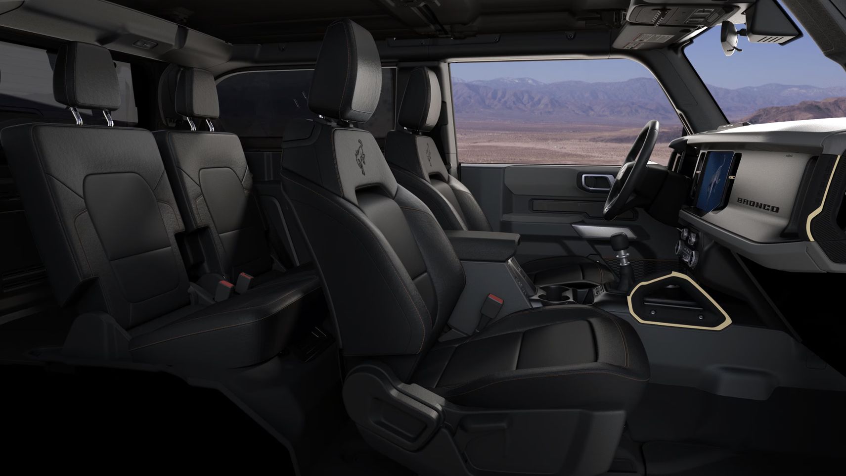 Ford Bronco Badlands™ (двухдверная кабина) 2025 2.3 L4 Ti-VCT EcoBoost® Бензин 7 ст. МКПП Полный  