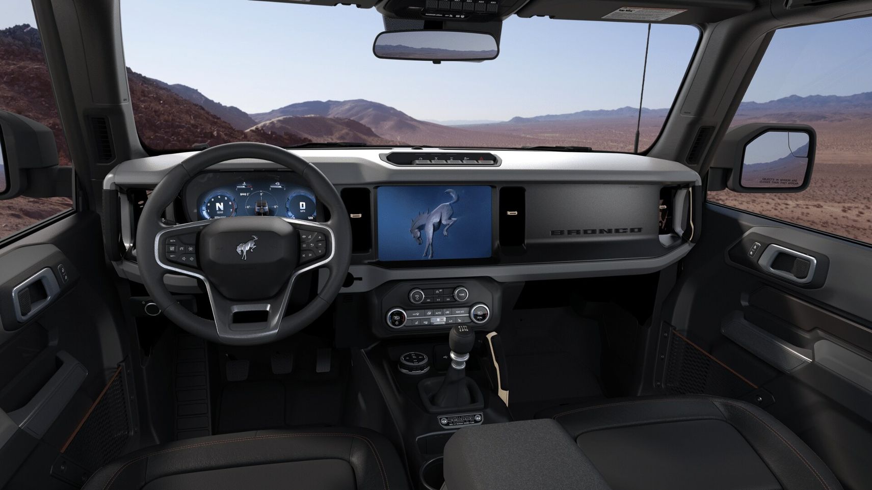 Ford Bronco Badlands™ (двухдверная кабина) 2025 2.3 L4 Ti-VCT EcoBoost® Бензин 7 ст. МКПП Полный  
