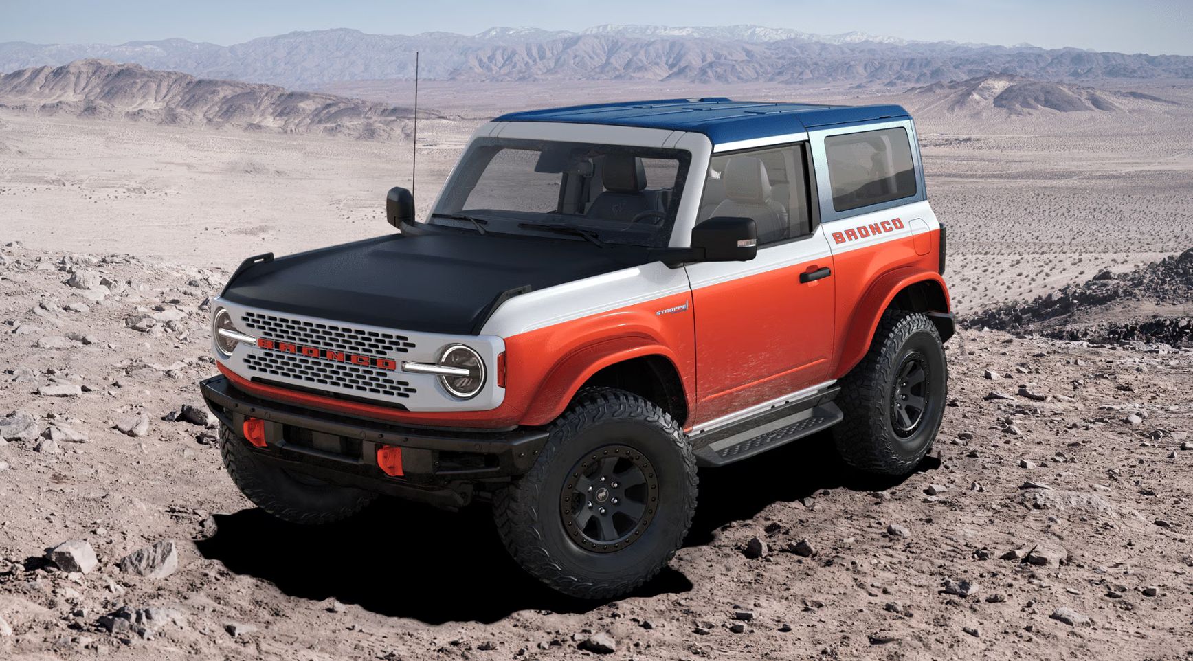 Ford Bronco Stroppe™ (двухдверная кабина) 2025 2.7 V6 EcoBoost® Бензин 10 ст АКПП Полный  