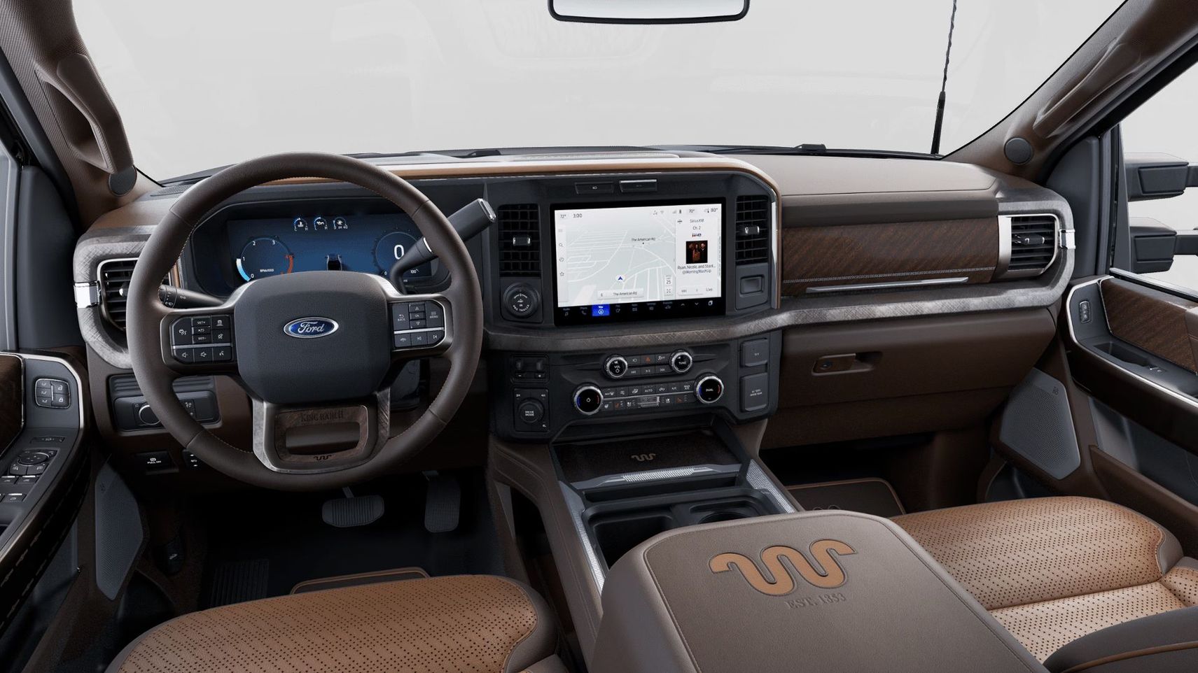 Ford F-450 King Ranch 2025 6.7 V8 High Output Power Stroke® Turbo Diesel Дизель 10-ст АКПП Полный Двойная кабина/Длинный кузов (DRW)