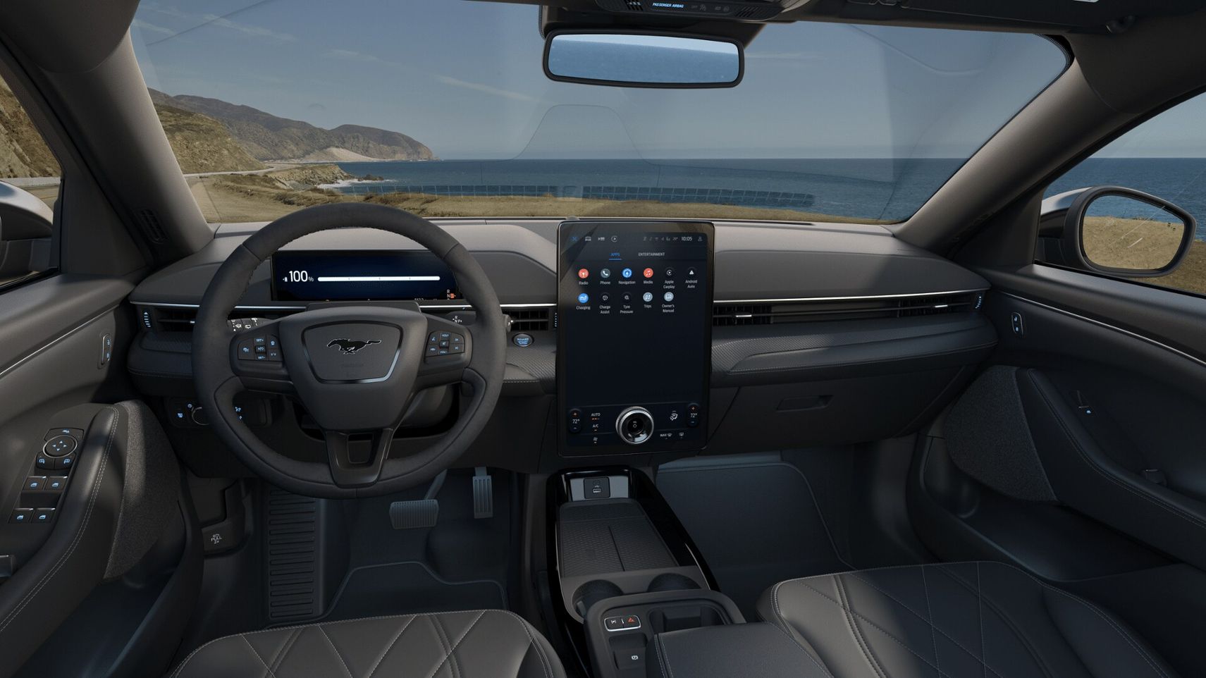 Ford Mustang Mach-E Select 2025 Два электромотора Extended Range 88 кВт-ч АКПП Ред. Полный  