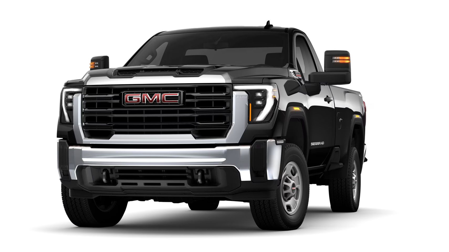 GMC Sierra HD 2500 Pro 2025 6.6 V8  Бензин 10 ст АКПП Полный Одинарная кабина/Длинный кузов 