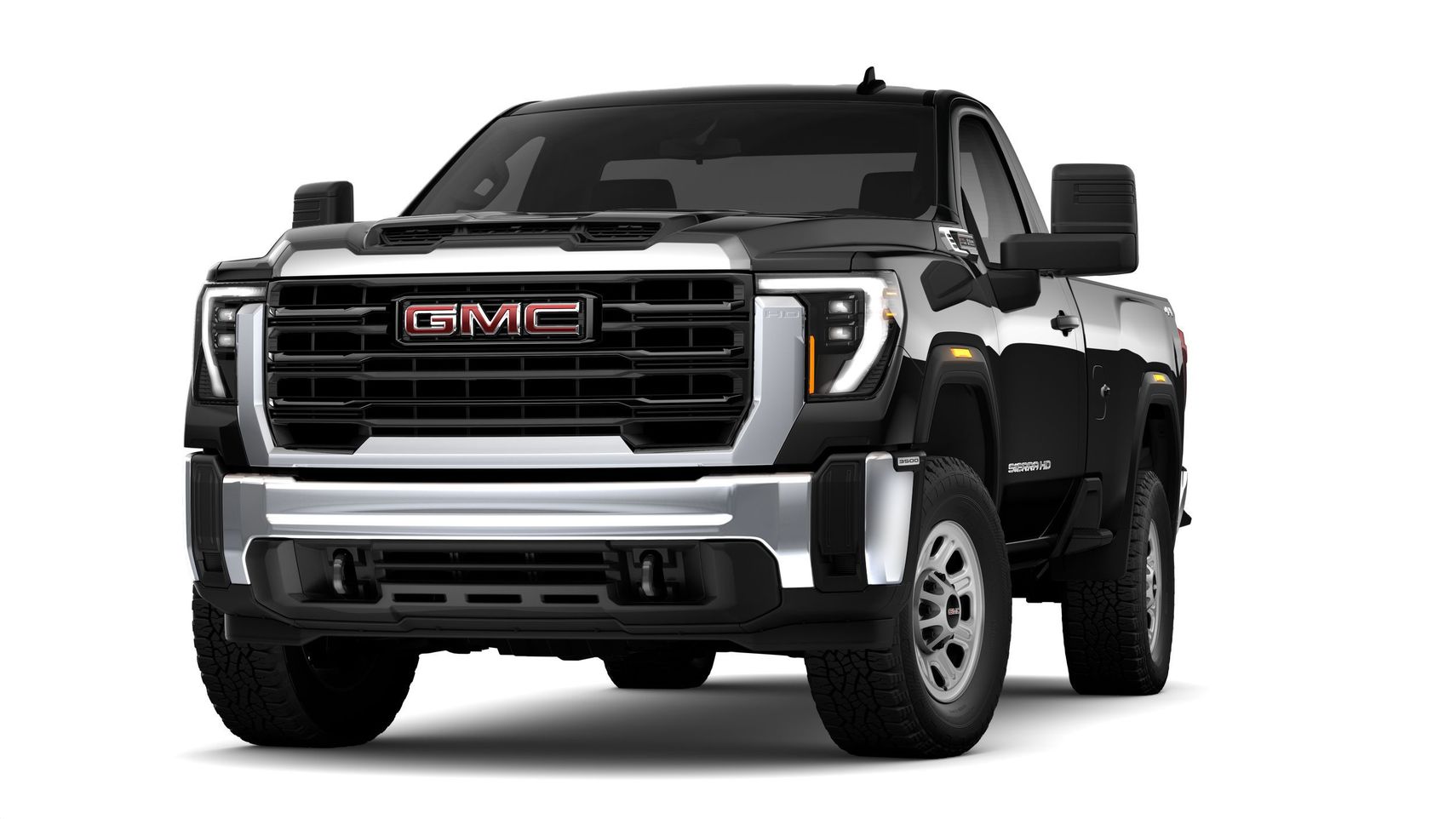 GMC Sierra HD 3500 Pro 2025 6.6 V8  Бензин 10 ст АКПП Полный Одинарная кабина/Длинный кузов 