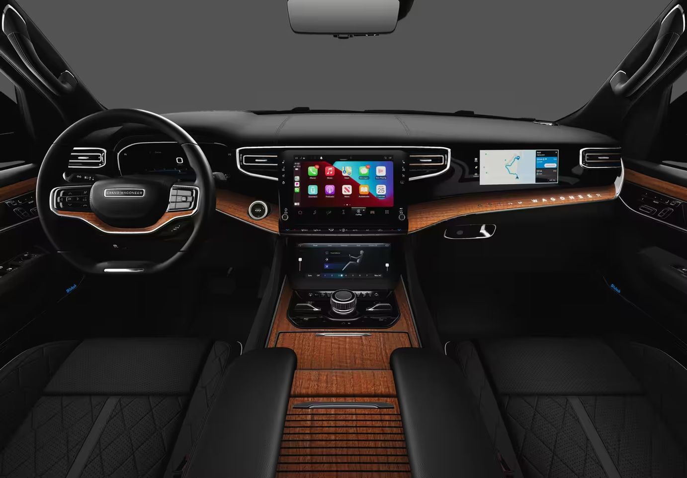 Jeep Wagoneer Grand Series III 2025 3.0 L6 Hurricane Twin-Turbo Бензин 8ст. 8HP75 Полный  