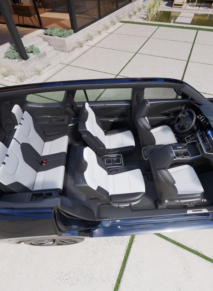 Lexus TX 500h F Sport Performance Premium 2025 2.4 L4 Turbo-Hybrid VVT-i Бензин/электричество АКПП 6сECT Полный  