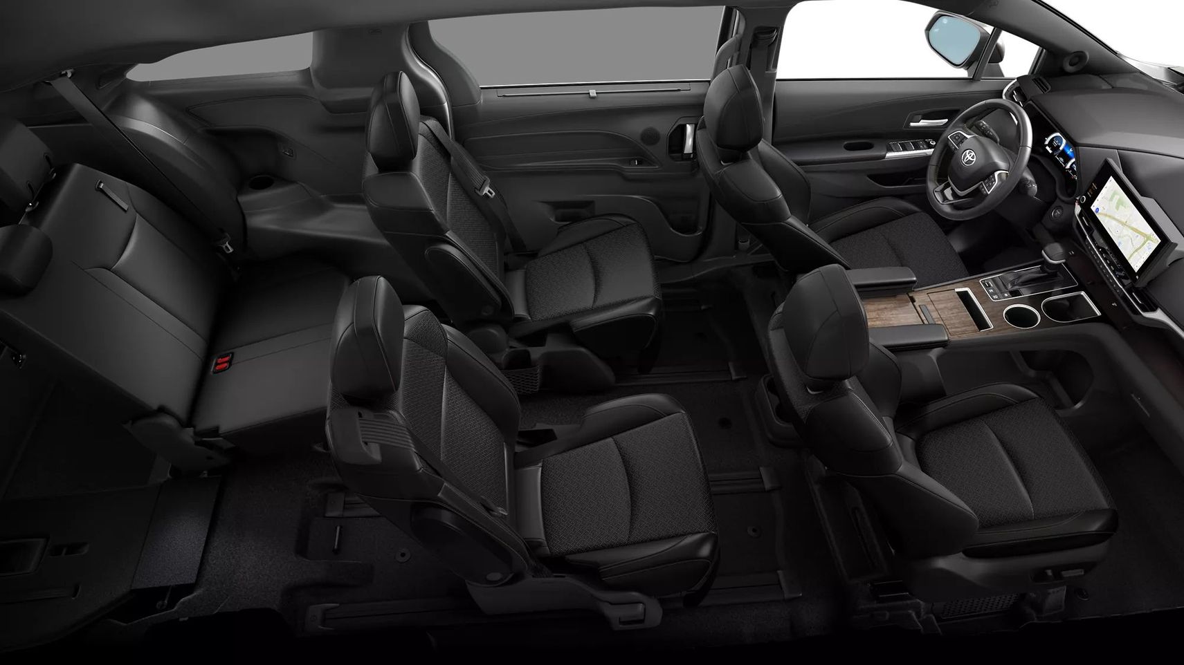Toyota Sienna Limited 2025 2.5 L4 DOHC Dual VVT-i Бензин/электричество АКПП.ECVT Передний  