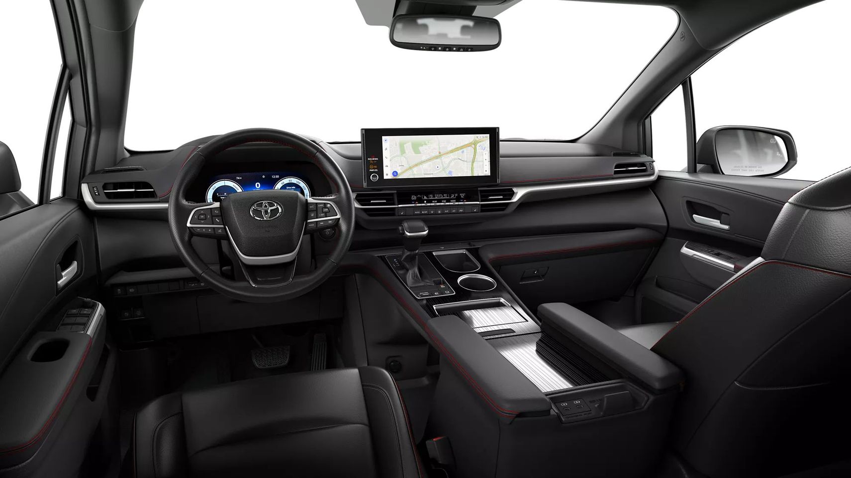 Toyota Sienna XSE 2026 2.5 L4 DOHC Dual VVT-i Бензин/электричество ECVT Передний  