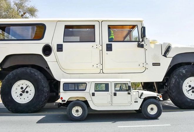 Hummer H1 X3 в три раза больше обычного