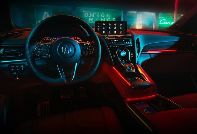 Acura RDX 2026 Атмосферная подсветка салона. Авто Премиум Груп