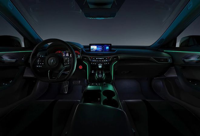 Acura TLX 2021 Тематическая подсветка салона. Авто Премиум Груп