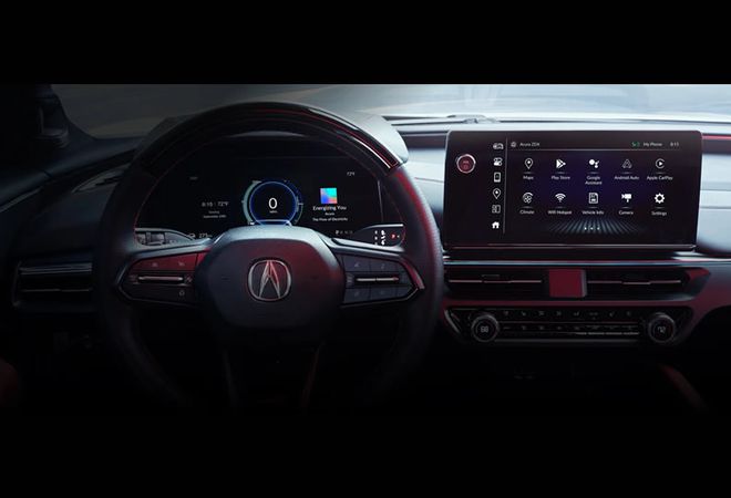 Acura ZDX 2024 Дисплеи высокой четкости. Авто Премиум Груп