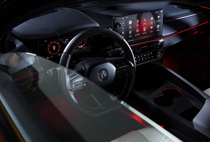 Acura ZDX 2024 Высокотехнологичный интерьер. Авто Премиум Груп