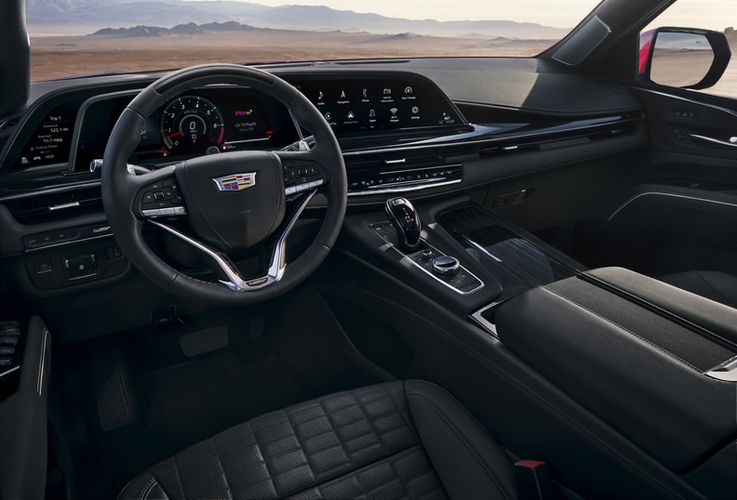 Cadillac Escalade-V 2023 Потрясающий салон. Авто Премиум Груп