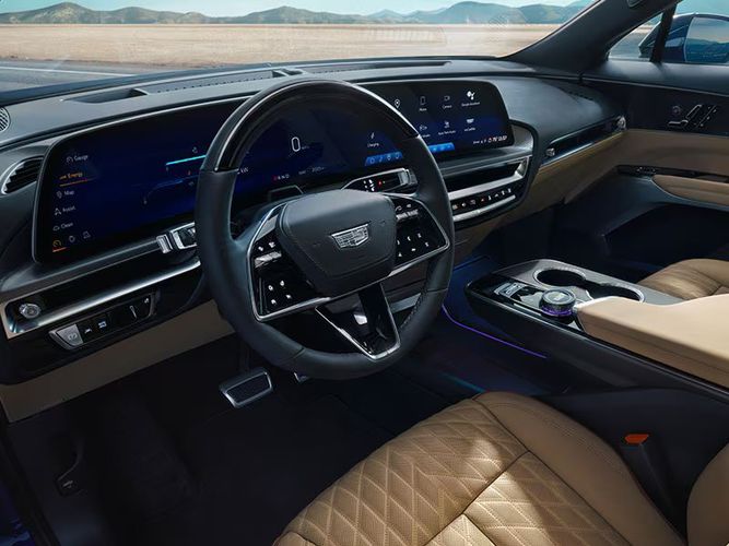 Cadillac Lyriq 2025 ПЕРЕДОВОЙ СВЕТОДИОДНЫЙ 33-дюймовый ДИСПЛЕЙ. Авто Премиум Груп