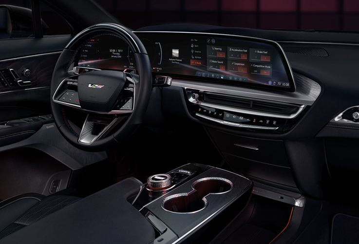 Cadillac Lyriq-V 2026 Стилистика интерьера. Авто Премиум Груп