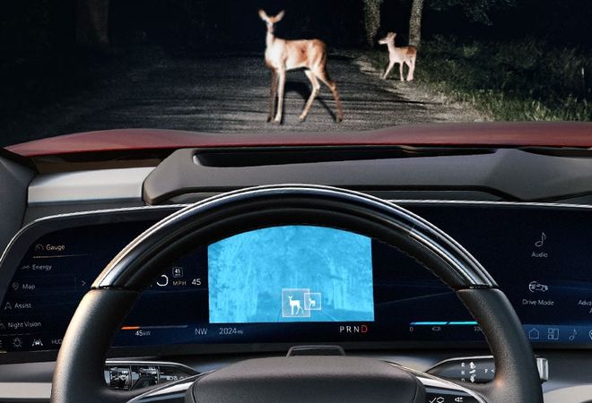 Cadillac Vistiq 2026 Ночное видение. Авто Премиум Груп