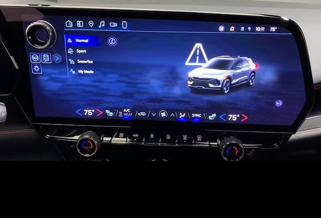 Chevrolet Blazer EV 2026 Режимы вождения. Авто Премиум Груп