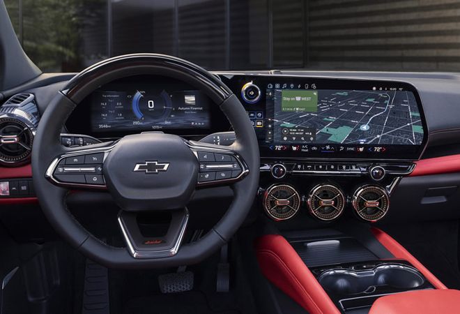 Chevrolet Blazer EV 2026 Экраны медиацентра и панели приборов. Авто Премиум Груп