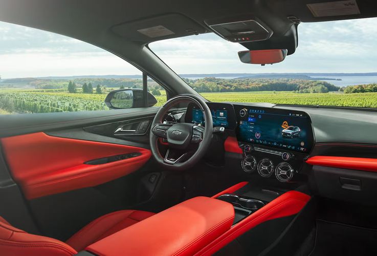 Chevrolet Blazer EV 2026 Спортивный интерьер. Авто Премиум Груп