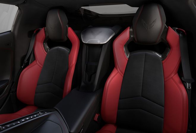 Chevrolet Corvette Stingray 2020 Варианты спортивных сидений. Авто Премиум Груп