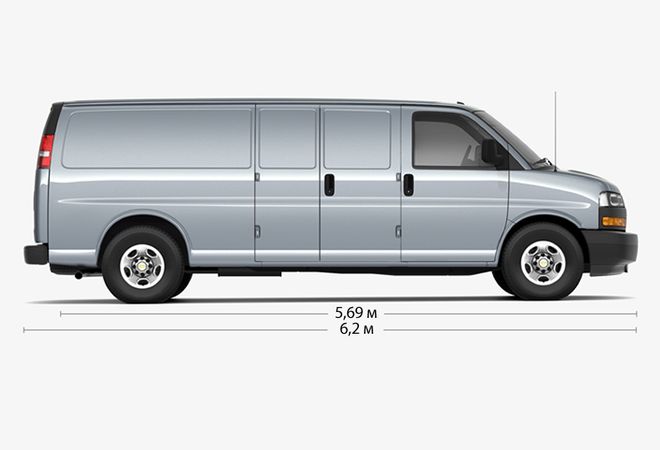Chevrolet Express Cargo 2025 Расширенная колёсная база. Авто Премиум Груп
