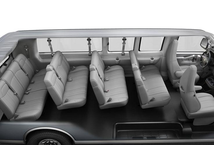 Chevrolet Express Passenger 2021 Комфортное размещение до 15 человек. Авто Премиум Груп