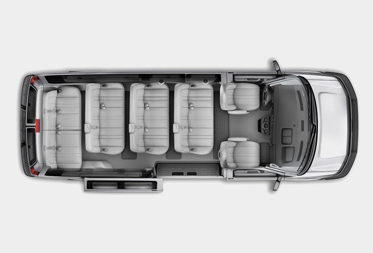 Chevrolet Express Passenger 2025 Комфортное размещение до 15 человек. Авто Премиум Груп