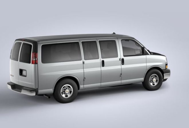Chevrolet Express Passenger 2020 Express 2500 Passenger – вместимость, длина, грузоподъёмность, буксировка и GVWR. Авто Премиум Груп