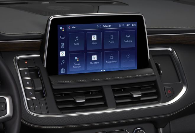 Chevrolet Suburban 2023 Технологии медиацентра. Авто Премиум Груп