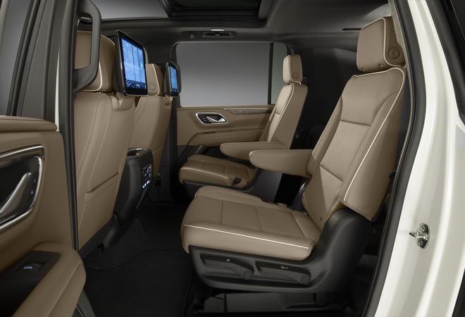 Chevrolet Suburban 2024 Тачскрины для пассажиров. Авто Премиум Груп