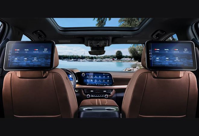 Chevrolet Suburban 2026 Тачскрины для пассажиров. Авто Премиум Груп