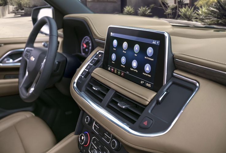 Chevrolet Suburban 2021 Технологии медиацентра. Авто Премиум Груп