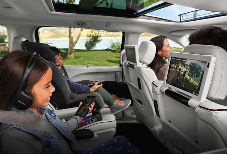 Chrysler Pacifica 2020 Лучшая семейная развлекательная система. Авто Премиум Груп