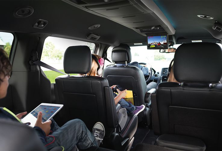 Dodge Grand Caravan 2020 Развлекательная система для пассажиров. Авто Премиум Груп