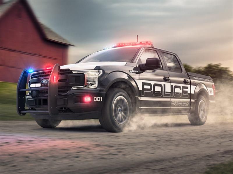 Новый полицейский пикап Ford F150 Police Responder станет мощнее и быстрее