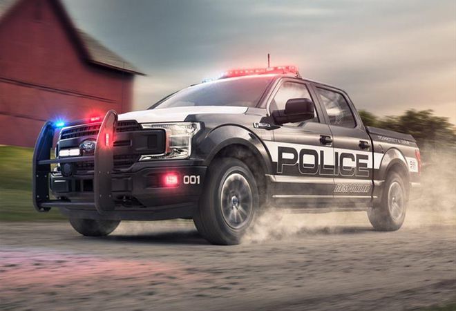 Новый полицейский пикап Ford F-150 Police Responder станет мощнее и быстрее