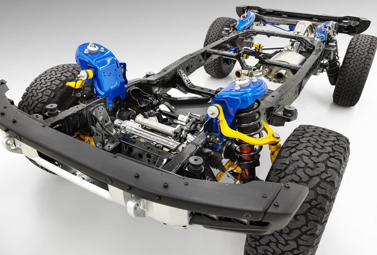 Ford Bronco Raptor 2023 Высокопрочная платформа. Авто Премиум Груп