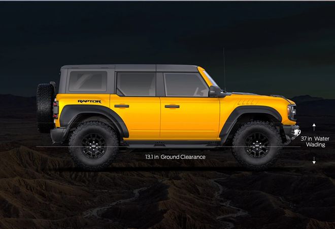 Ford Bronco Raptor 2026 Клиренс и преодоление водных преград. Авто Премиум Груп