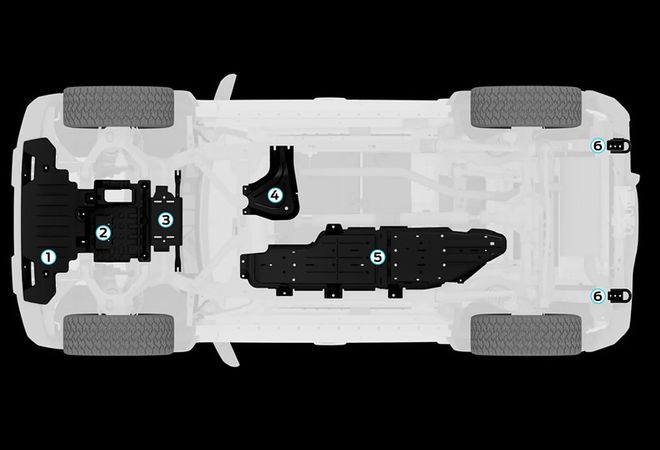 Ford Bronco Raptor 2026 Надежная защита днища. Авто Премиум Груп