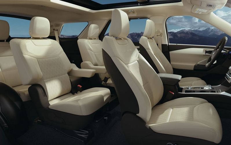Ford Explorer 2020 Просторный салон с сиденьями PowerFold®. Авто Премиум Груп
