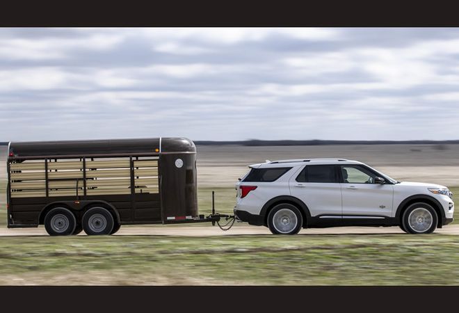 Ford Explorer 2021 Буксировка и контроль трейлера. Авто Премиум Груп